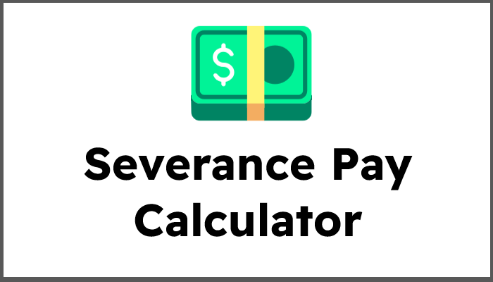 severance pay calculator